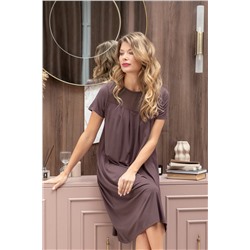 Сорочка ночная жен Mia Cara AW22WJ357C Rosa Del Te сливовый