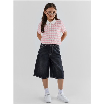 БЕРМУДЫ ДЖИНСОВЫЕ ДЛЯ ДЕВОЧЕК 2026-1DSG821-7