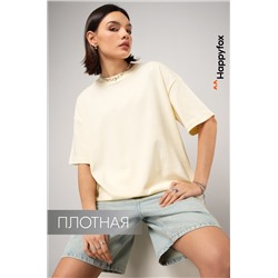 Женская футболка оверсайз Happyfox