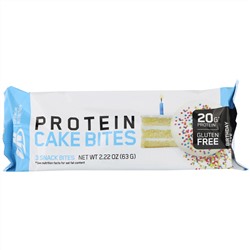 Optimum Nutrition, Protein Cake Bites, Birthday Cake, 9 Bars, 2.22 oz (63 g) Each