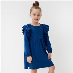 Платье детское KAFTAN Blueberry, размер 34 (122-128 см)