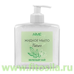 Жидкое мыло "AIME" "Зеленый чай". (дозатор) 300 мл