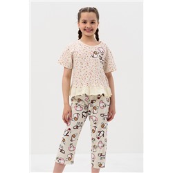 Пижама Пёсик короткий рукав для девочки