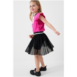 Юбка-легинсы трикотажные для девочек PLAYTODAY, 1240331