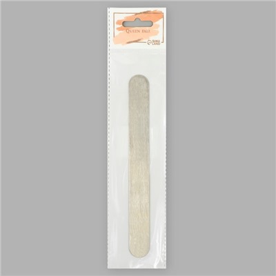 Основа для пилки, прямая, двухсторонняя, нержавеющая сталь, 18×2 см