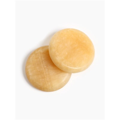 Камни для СПА 8×8 желтоватый мрамор, 8 шт.