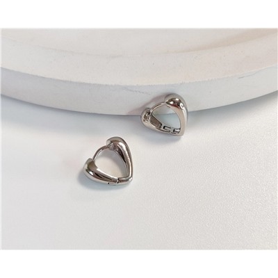 Серьги Сердечки