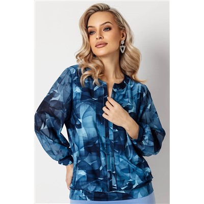 Блузка женская  3055/16/Голубой, синий