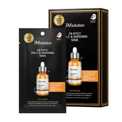 JMsolution Маска-салфетка The Effect с витамином С Vita C & Whitening Mask