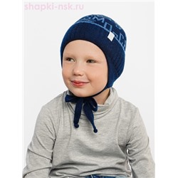 21369 B-W Шапка для мальчика (44-50)