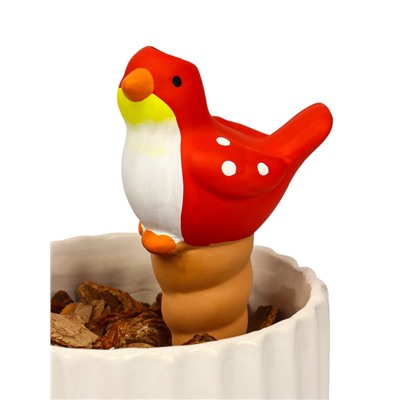 Автополив для комнатных растений «Птичка», 16.5×8.5 см, керамика, набор 4 шт., МИКС