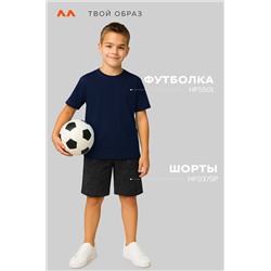 Детская однотонная футболка Happyfox