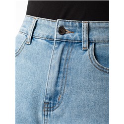 Шорты-бермуды из эластичного денима