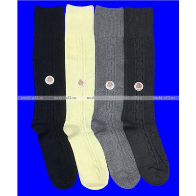 4 ПАРЫ - Deoiros гольфы женские из овечьей шерсти арт. 8020