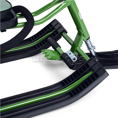 Игрушка Снегокат детский 212 "Play" разборный с высокой рамой и со спинкой (Хитрый лис)