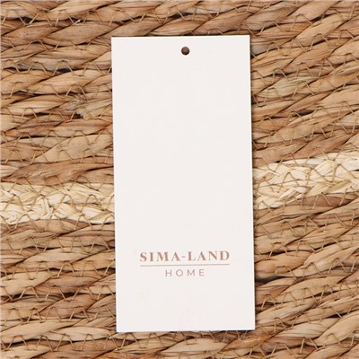 Ковер плетёный SL Home «Паджа», 60×80 см