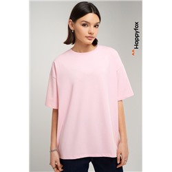 Женская футболка оверсайз Happyfox