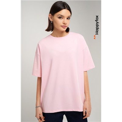 Женская футболка оверсайз Happyfox