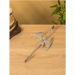 Крючок надверный «Летучая мышь», 33×13×6 см, алюминий