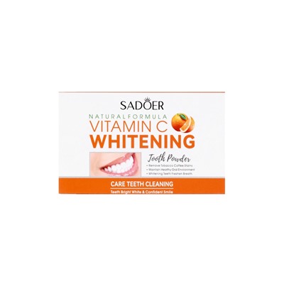 Зубной порошок Sadoer с ароматом апельсина, 60 г