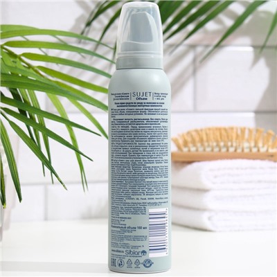 УЦЕНКА Пенка для укладки Sujet сильная фиксация, 160 мл