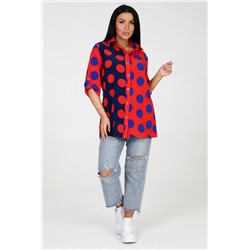 Женская рубашка 31798 (Красный)