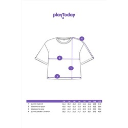 Футболка PLAYTODAY, 1121685