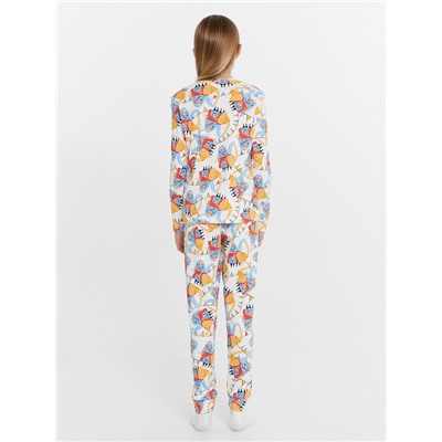 КОМПЛЕКТ ДЛЯ ДЕВОЧЕК (ДЖЕМПЕР, БРЮКИ) 567743