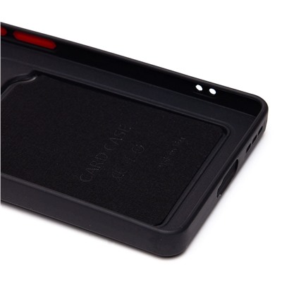 Чехол-накладка - SC337 с картхолдером для "Infinix GT 20 Pro" (black) (232735)