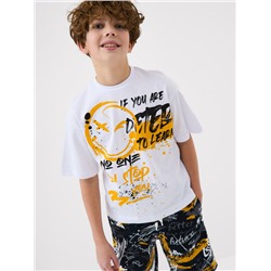 Фуфайка трикотажная для мальчиков (футболка)