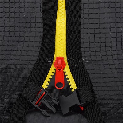 Батут ROCKET, d=244, внешняя сетка высотой 160 см., общая высота 225 см, черный