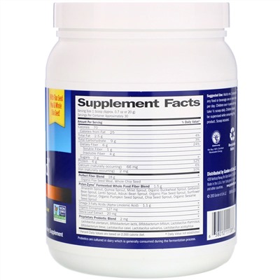 Garden of Life, Super Seed, больше чем клетчатка, 600 г (1 фунт 5 унций)