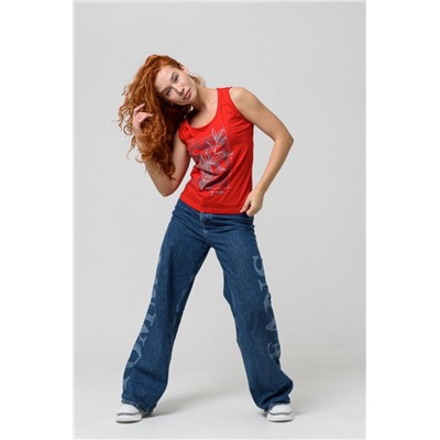 Футболка женская 8419 (Красный)