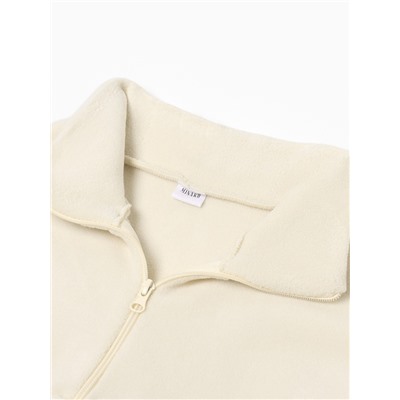 Джемпер флисовый мужской MINAKU: Fleece Soft, размер 44, бежевый