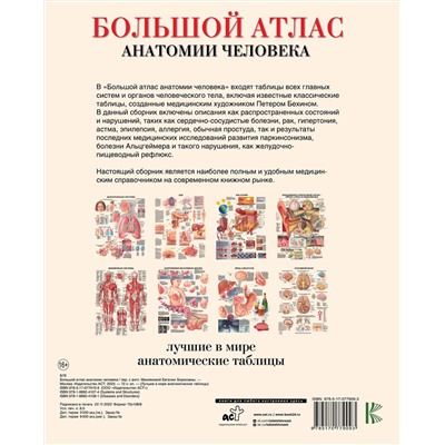 АСТ Махиянова Е.Б. "Большой атлас анатомии человека"