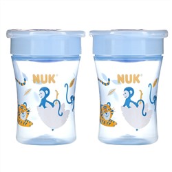 NUK, Evolution 360 Cup, 8 + Months, 2 Cups, 8 oz (240 ml)