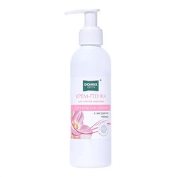Domix Green Крем–пенка для снятия макияжа с чередой и серебром, 200 мл 6372