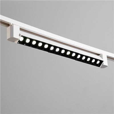 Светильник трековый BayerLux Simple «Линза» LED, 30 Вт, 47×3.5×4.5 см, белый