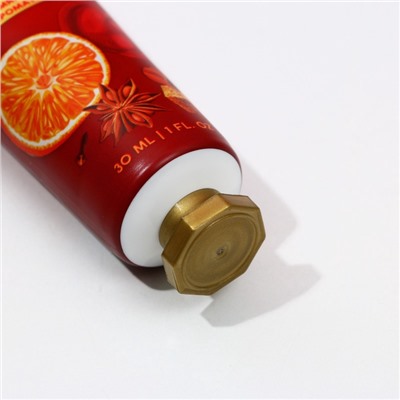 Новогодний подарочный набор косметики «Пряный праздник», гель для душа шампанское 250 мл и крем для рук 30 мл, Чистое счастье