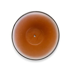 Горшок для цветов «Штрих», 8 л, d=30 см, h=23 см, с поддоном, керамика, белый