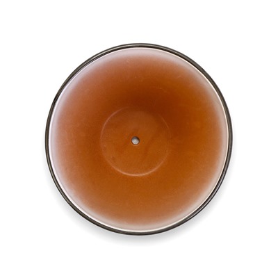 Горшок для цветов «Штрих», 8 л, d=30 см, h=23 см, с поддоном, керамика, белый