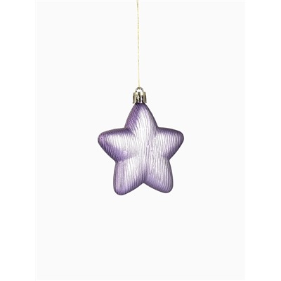 Ёлочные игрушки «Глория», набор с верхушкой 43 шт. (32 шара, 4 сосульки, 6 звёзд), МИКС