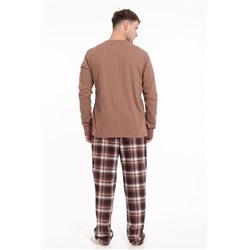 Пижама лонгслив и брюки М125120кб