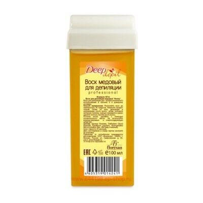 Ф-421w Deep depil Воск для депиляции медовый Honey 100 мл