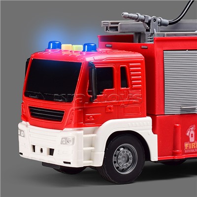 Машина "Эко-транс" 1:16 (свет, звук) в коробке (цвет красный)