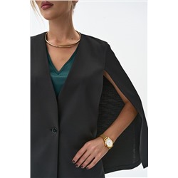 Жакет – кейп (чёрный)