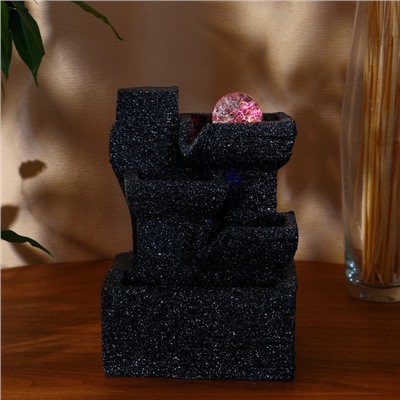 Фонтан настольный «Баланс», 12×14×20 см, с подсветкой