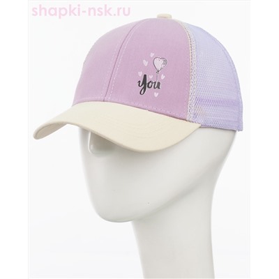 659-BS Бейсболка для девочки (52-54)