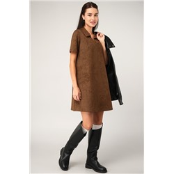 Женское базовое платье - поло Happyfox