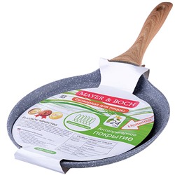 25696 Блинница 24см мрам/кр дер/руч MB (х6)